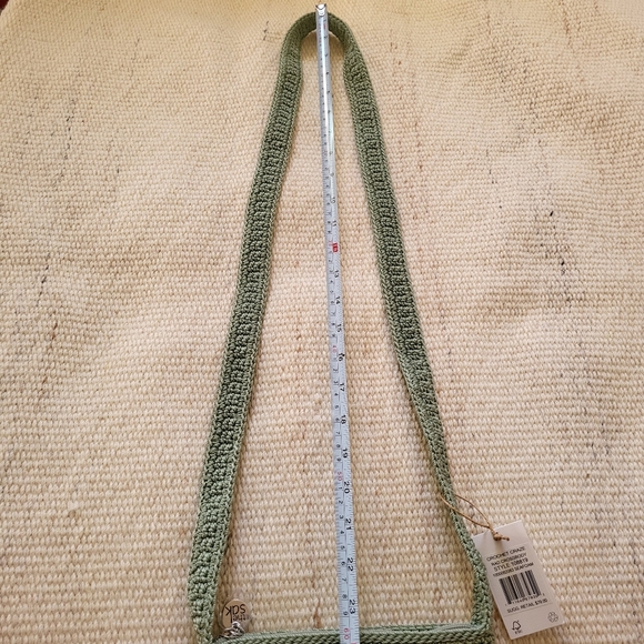 NWT The Sak Crochet Craze Rad Crossbody in Seafoam - Picture 11 of 12
